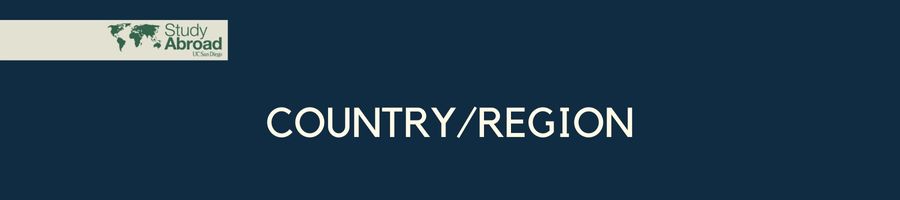 Info sessions by country and region