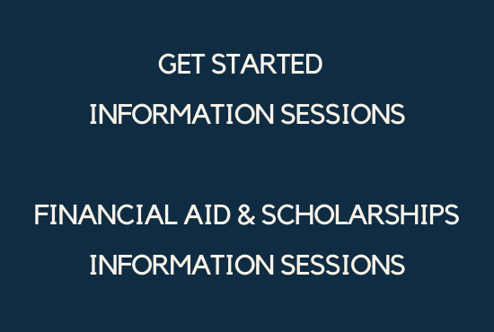get started information sessions