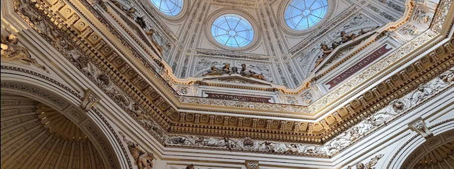 1 of 1, Decorative ceiling of Vienna Natural History Museum