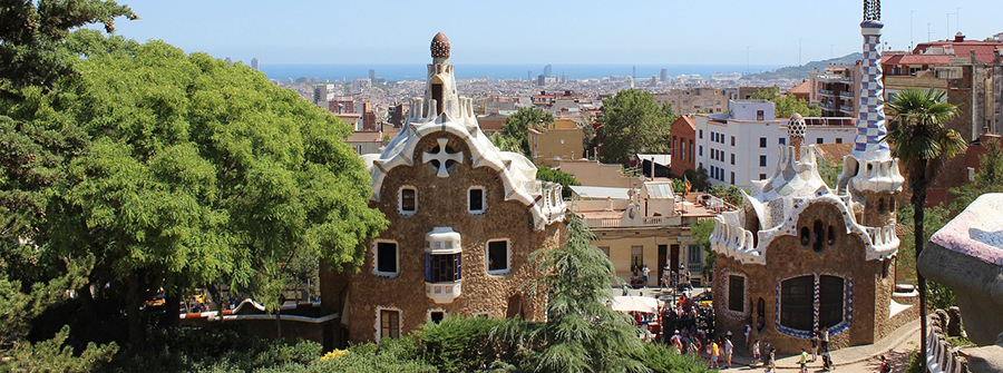 1 of 1, Parc Guell in Barcelona