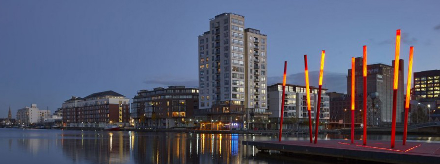 1 of 1, Dublin Docks at night