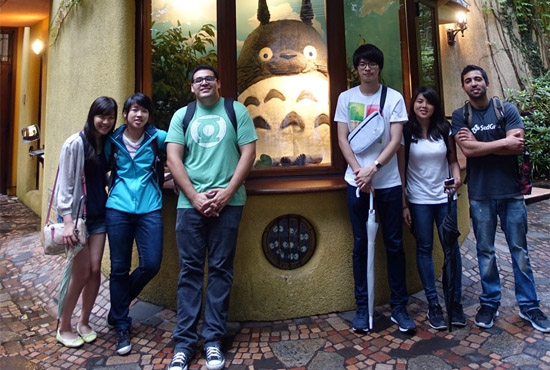 UC San Diego political science students in Tokyo, Japan - Studio Ghibli