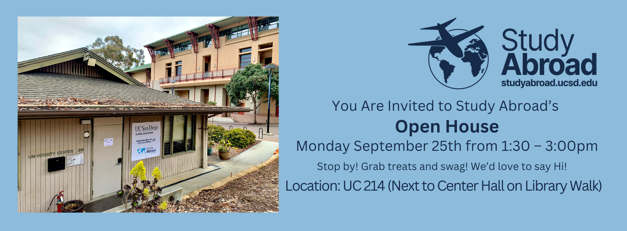 study abroad open house